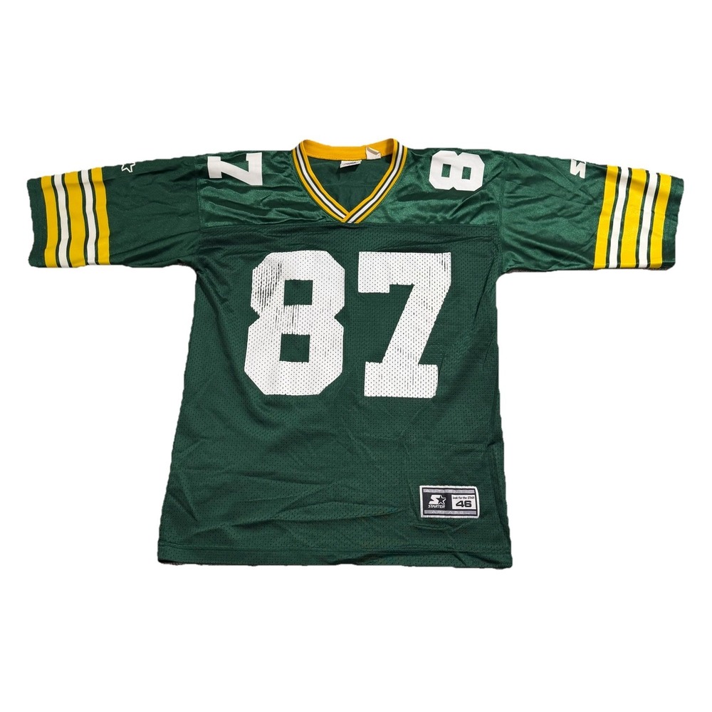 Vintage Starter Robert Brooks Green Bay Packers Jersey Mens Sz 46 M 90s Football